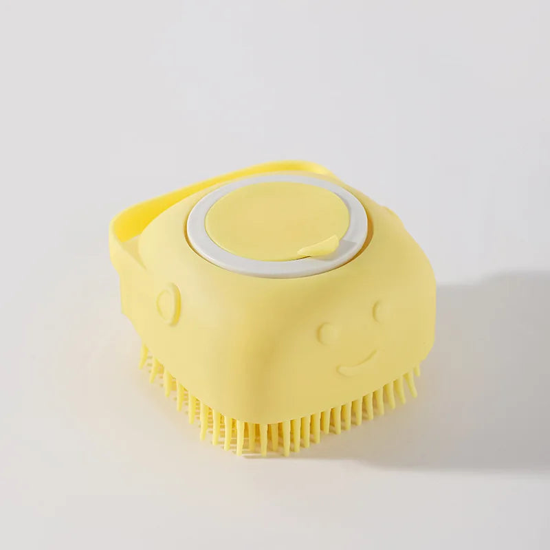 Bathing Brush & Shampoo Dispenser