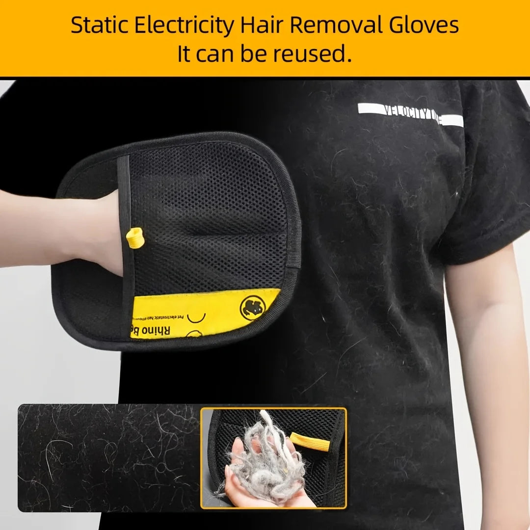 Pet Electrostatic Hair Removal Gloves