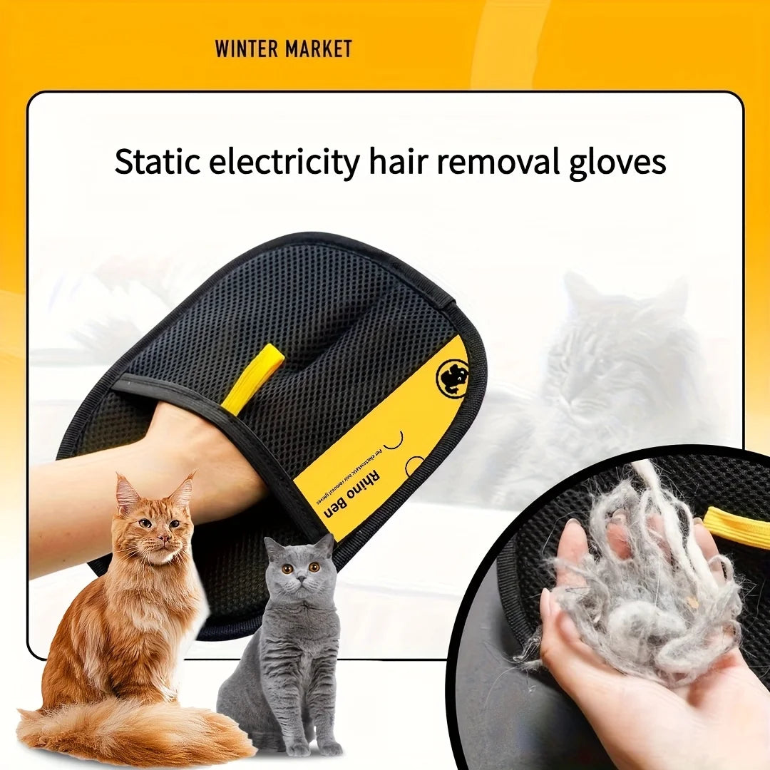 Pet Electrostatic Hair Removal Gloves