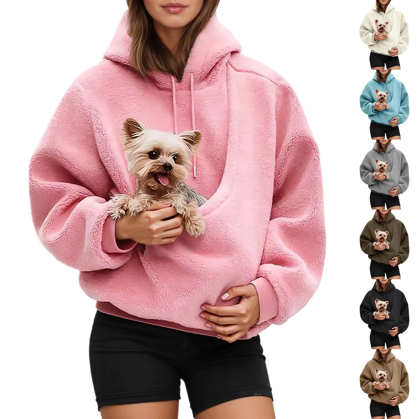 Pocket Style Pet Hoodie